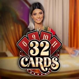 32 Cards slot icon by Ezugi, available at Gxbet Casino