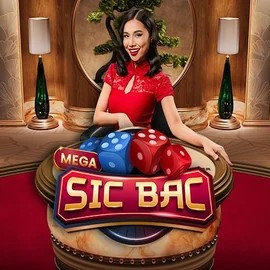 Mega Sic Bac online game logo by Pragmatic Play on gxbetss.nl